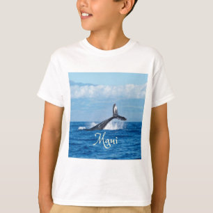 Maui Hawaii Ocean Whale Tail T-Shirt