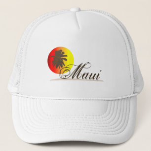 Maui Hawaii Souvenir Trucker Hat
