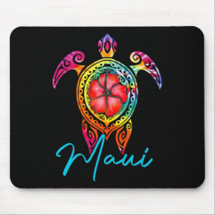 Maui Hawaii Tie Dye Sea Turtle Mouse Mat