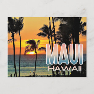 Maui, Hawaii  Travel Postcard 