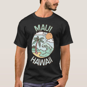 Maui Hawaii Tropical Beach Vacation Souvenir T-Shirt