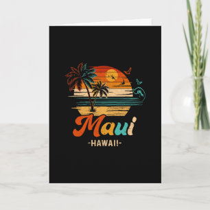 Maui Hawaii Vacation 2025 Matching Family Group Card