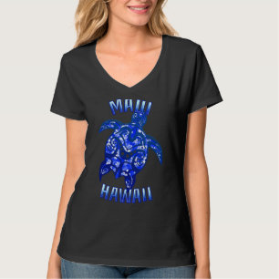 Maui Hawaii Vacation Tribal Turtle 1 T-Shirt