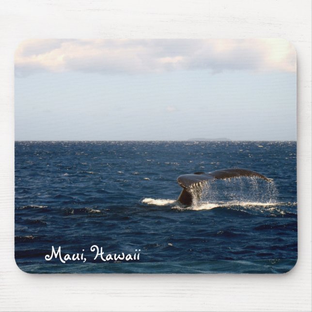 Maui Hawaii Whale Watching Mouse Mat (Front)