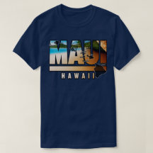 Maui Hawaii With Hawaiian Islands