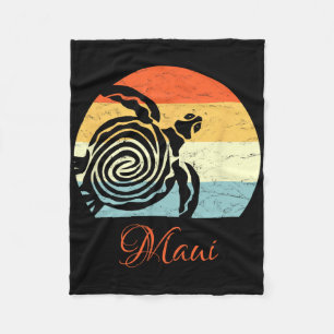 Maui journey fleece blanket