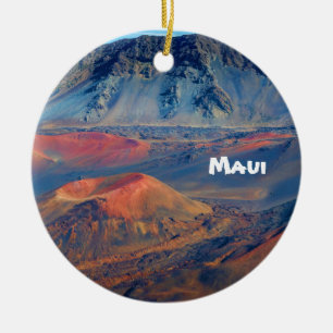 Maui Landscape Ceramic Tree Decoration