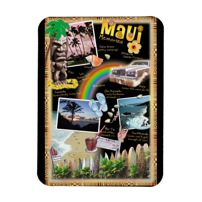 Maui Memories Magnet (Vertical)
