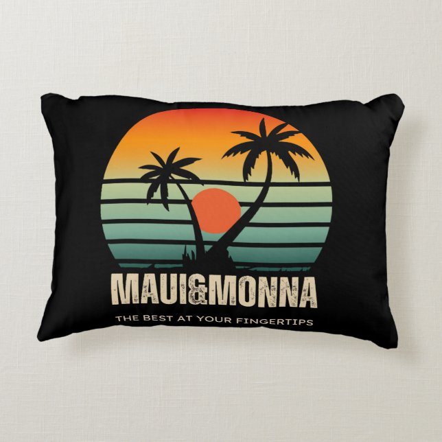 MAUI&MONNA DECORATIVE CUSHION (Back)