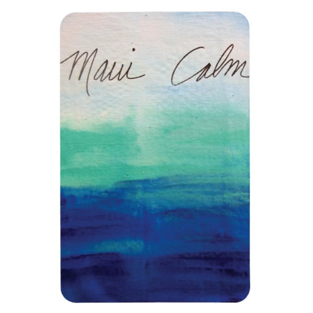 maui,ocean,blue,hawaii,calm,magnet magnet (Vertical)