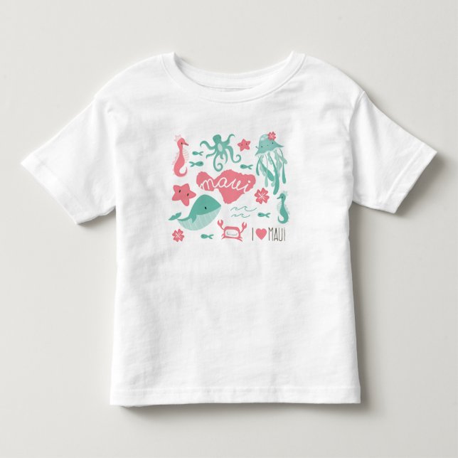 "Maui Ocean" T-Shirt (Front)