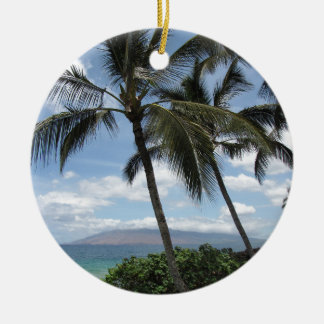 Maui Palm Trees Ceramic Tree Decoration