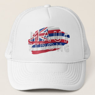 Maui Strong White Trucker Hat