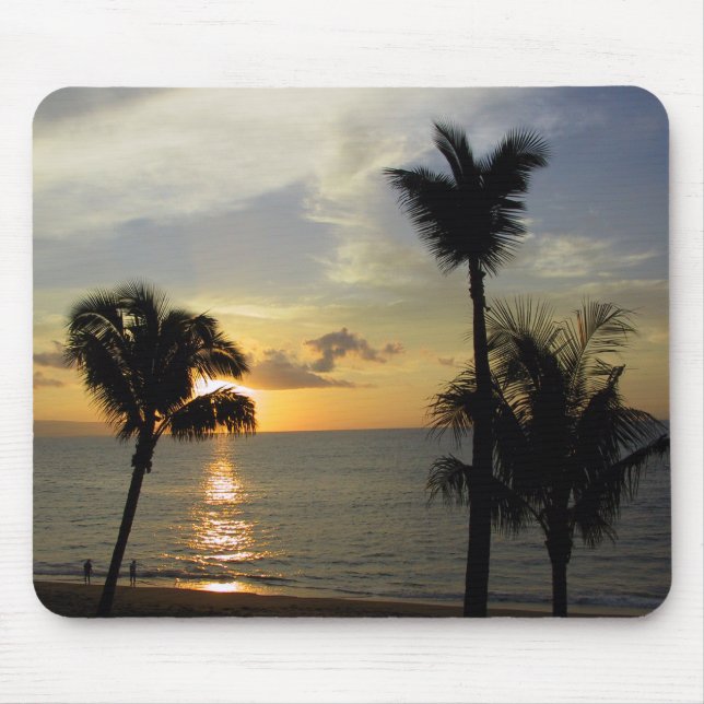 Maui Sunset 2 Mouse Mat (Front)