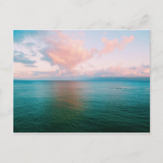Maui Sunset Postcard