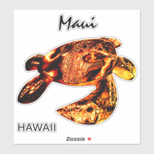 Maui Tribal Honu Lava