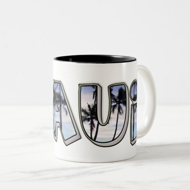 Maui Two-Tone Coffee Mug (Front Right)