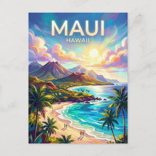 Maui USA Postcard