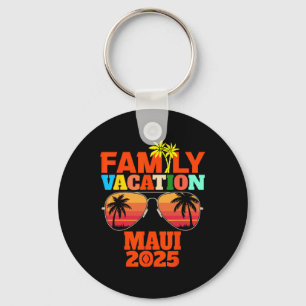 Maui Vacation 2025 Family Vacation 2025 Family Mat Key Ring
