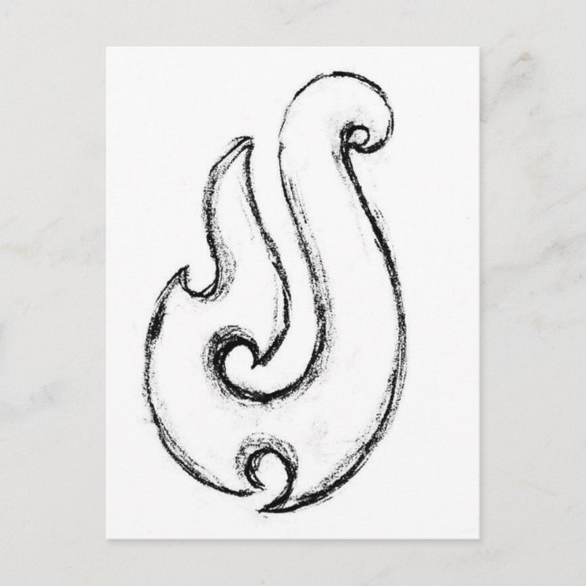 Mauis hook postcard (Front)