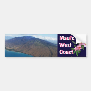 Maui's West Coast Bumper Sticker