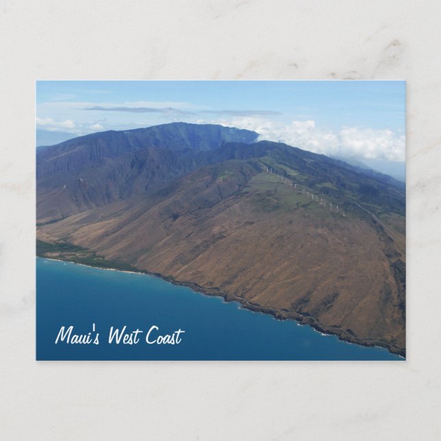 Maui's West Coast Postcard (Front)