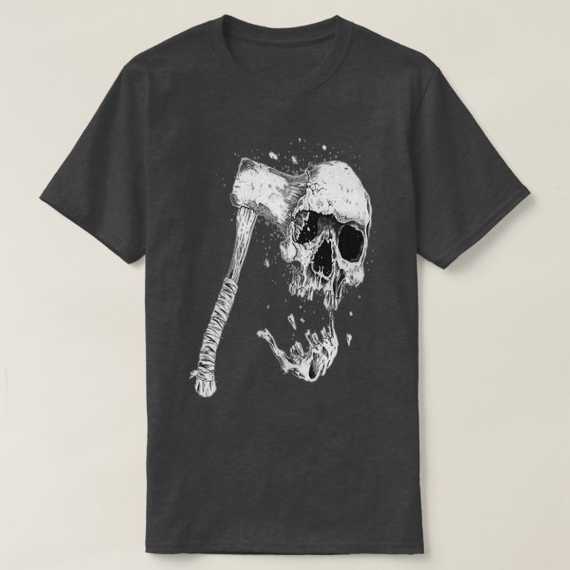 Mauled to death with an axe T-Shirt (Design Front)
