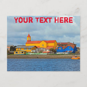 Maullin, Chile customisable Postcard