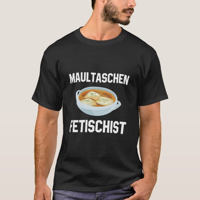 Maultaschen German Food | Swabian Germany Gift T-Shirt (Front)