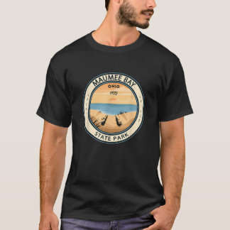 Maumee Bay State Park Ohio Badge Vintage  T-Shirt