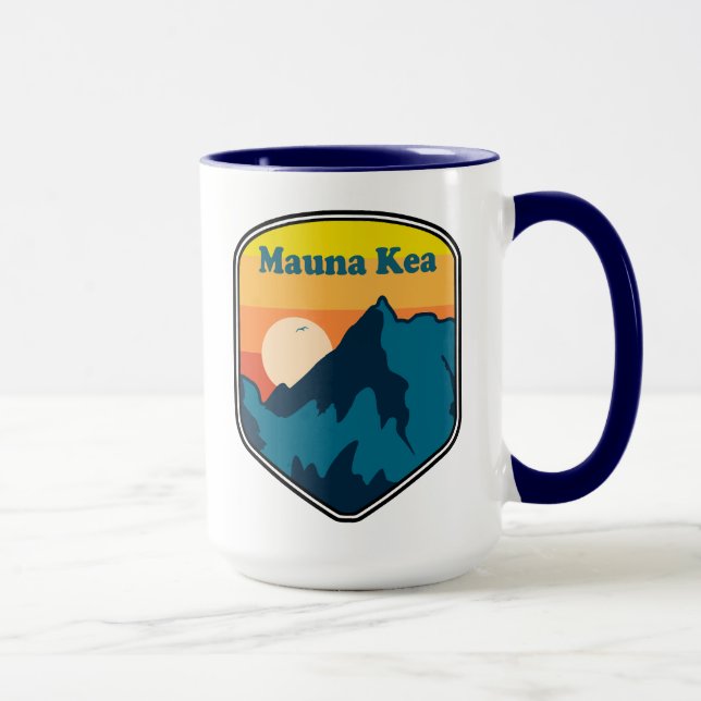 Mauna Kea Hawaii Sunrise Mug (Right)