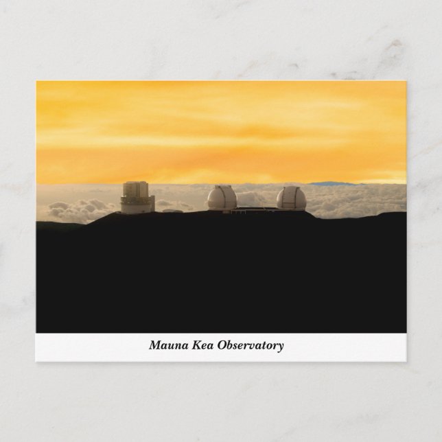 Mauna Kea Observatory Postcard (Front)