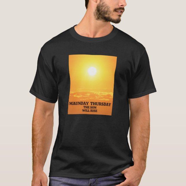Maundy Thursday, Last Supper T-Shirt (Front)