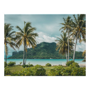 Maupti, French Polynesian island, Photo Print