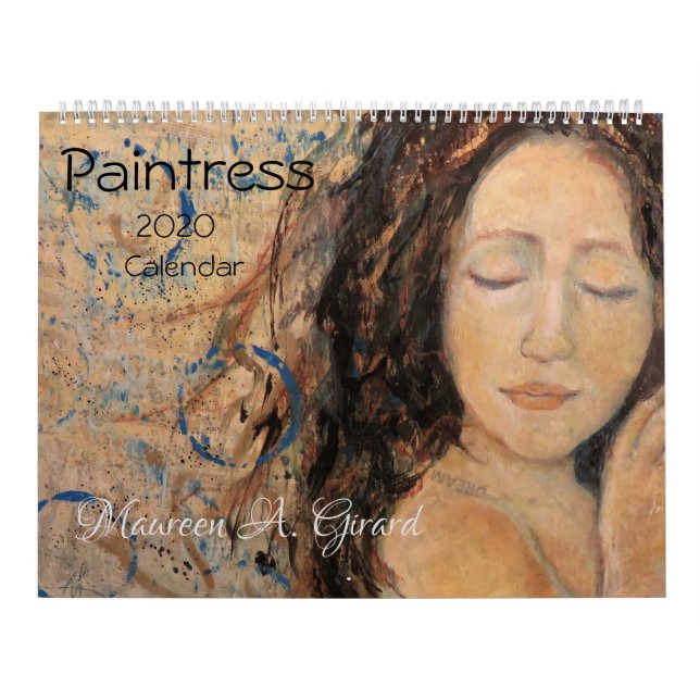 Maureen Girard Paintress 2020 Calendar (Cover)