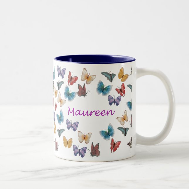 Maureen Two-Tone Coffee Mug (Right)