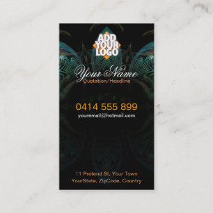 Mauriana Fractal Business Card