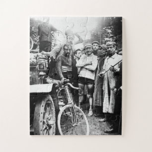 Maurice Garin Winner First 1903 Tour de France Jigsaw Puzzle