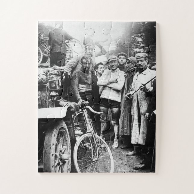 Maurice Garin Winner First 1903 Tour de France Jigsaw Puzzle (Vertical)