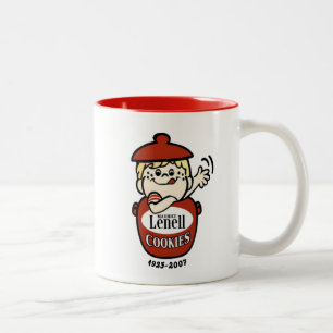 Maurice Lenell Cookies, Chicago, IL Two-Tone Coffee Mug