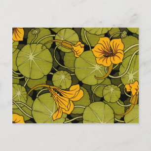 Maurice Pillard ( dit Verneuil ) Floral Art Nouvea Postcard