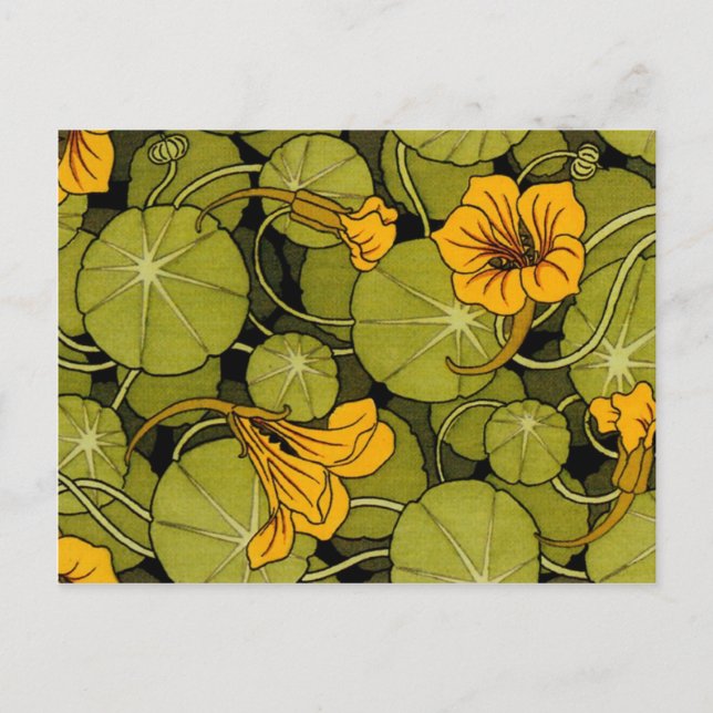 Maurice Pillard ( dit Verneuil ) Floral Art Nouvea Postcard (Front)