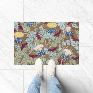 Maurice Pillard Verneuil Exotic flowers pattern  Doormat