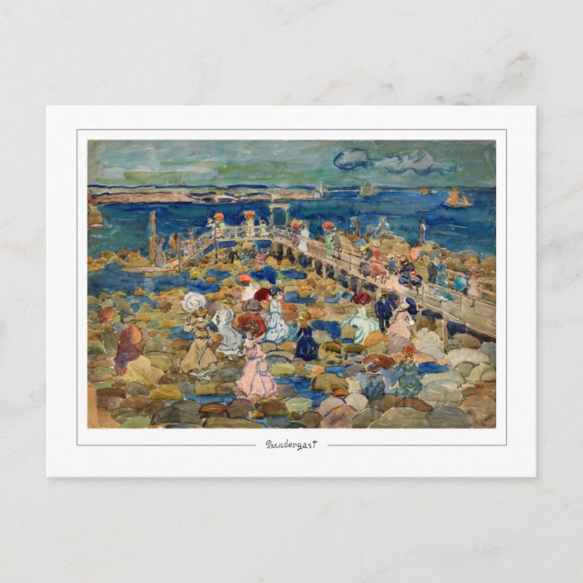 Maurice Prendergast #159 - Fine Art Postcard (Front)