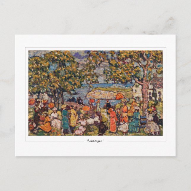 Maurice Prendergast #18 - Fine Art Postcard (Front)