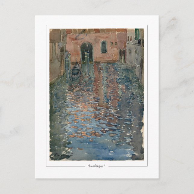 Maurice Prendergast #603 - Fine Art Postcard (Front)