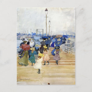 Maurice Prendergast- South Boston Pier Postcard