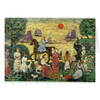 Maurice Prendergast- Sunset and Sea Fog