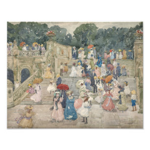 Maurice Prendergast - The Terrace Bridge, Central Photo Print