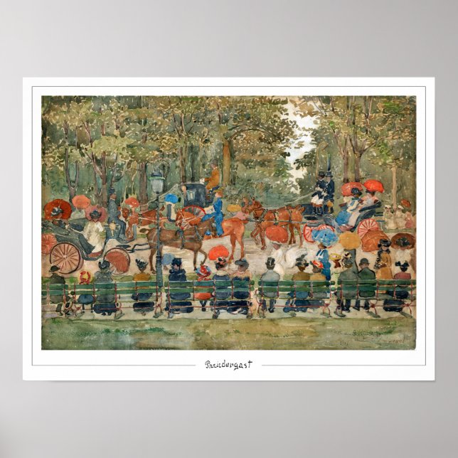 Maurice Prendergast Zedign Art Poster #14 (Front)